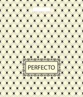 Пакет с вырубной ручкой (42х48)-90 Перфекто Беж Тико  25/300