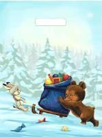 НГ Пакет с вырубной ручкой (23х30)-30 Звездная доставка ТИКО 100/3000 НГ Пакет с вырубной ручкой (23х30)-30 Звездная доставка ТИКО 100/3000