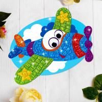 Аппликация стикерами Самолет 1/10 Аппликация стикерами Самолет 1/10