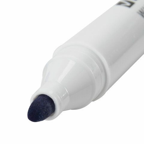 Маркер для доски НАБОР 4 штуки на магните с клипом   BRAUBERG CLASSIC 3 мм 1/24