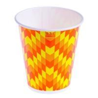 Стакан бумажный для холодных напитков 300мл d-90  Зиг-заг  50/800