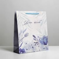 Пакет подарочный бумажный (25х21х8) ламинир For you 1/1 Пакет подарочный бумажный (25х21х8) ламинир For you 1/1