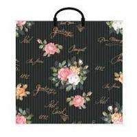 Пакет с пластмассовыми ручками (35х38)-90 Винтаж 10/100 Пакет с пластмассовыми ручками (35х38)-90 Винтаж 10/100