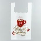 Пакет Майка ПНД (26+14)х48-12 белый Тепла и Уюта ЭТ 100/2000 Пакет Майка ПНД (26+14)х48-12 белый Тепла и Уюта ЭТ 100/2000