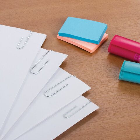 Скрепки 50мм 100шт металлические STAFF EVERYDAY 1/8/80 (Клиент) Скрепки 50мм 100шт металлические STAFF EVERYDAY 1/8/80 (Клиент)