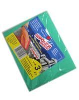 Салфетка вискозная (30х39) (3шт) Королева чистоты 1/50