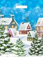 НГ Пакет с вырубной ручкой (38х45)-60 Зимнее утро 50/500 НГ Пакет с вырубной ручкой (38х45)-60 Зимнее утро 50/500