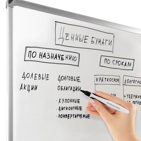 Маркер для доски черный 3мм стираемый SOFT LITE BRAUBERG 1/12 Маркер для доски черный 3мм стираемый SOFT LITE BRAUBERG 1/12