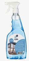 Средство для мытья стекол и зеркал 750мл триггер GAS  1/17 Средство для мытья стекол и зеркал 750мл триггер GAS  1/17