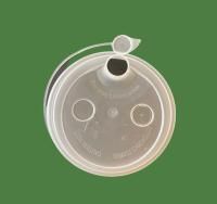 Крышка для бумажных стаканов d 80 мм с питейником флип-топ прозрачная матовая 50/1000 Крышка для бумажных стаканов d 80 мм с питейником флип-топ прозрачная матовая 50/1000