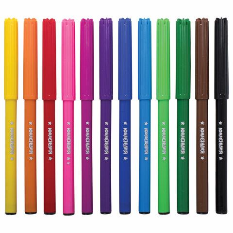 Фломастеры 12цв вентилируемый колпачок ЮНЛАНДИЯ Забавные картинки 1/12/144 Фломастеры 12цв вентилируемый колпачок ЮНЛАНДИЯ Забавные картинки 1/12/144