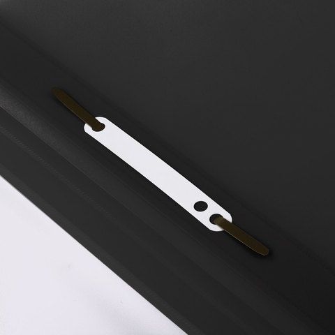 Папка скоросшиватель с прозр верхн лист BRAUBERG А4 черный 1/25/400