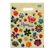 Пакет с вырубной ручкой (31х40)-60 Бижутерия 50/500