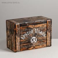 Подарочная коробка 22x15x10см Крутой мужик 1/150 Подарочная коробка 22x15x10см Крутой мужик 1/150