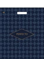 Пакет с вырубной ручкой (42х48)-90 Перфекто Калейдоскоп Тико 25/300