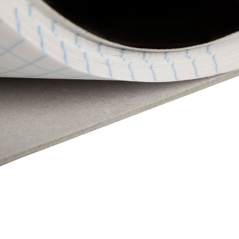 Блокнот 60л А5 145х205мм клетка спираль картон жесткая подложка HATBER Office Line 1/4/64