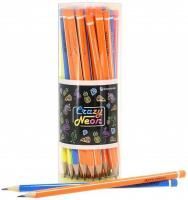 Карандаш ч/гр НВ заточенный трехгранный дерев LOREX CRAZY NEON 1/48 Карандаш ч/гр НВ заточенный трехгранный дерев LOREX CRAZY NEON 1/48