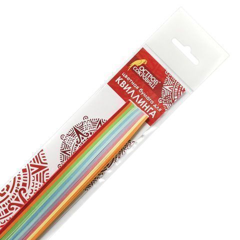 Бумага для квиллинга РАДУГА, 10 цв., 200 полос, 3мм*300мм, 80г/м, ОСТРОВ СОКРОВИЩ (вывод) Бумага для квиллинга РАДУГА, 10 цв., 200 полос, 3мм*300мм, 80г/м, ОСТРОВ СОКРОВИЩ (вывод)