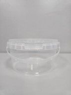 Ведро пищевое прозрачное 1,5л с крышкой 50/50 Ведро пищевое прозрачное 1,5л с крышкой 50/50