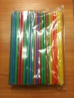 Трубочки для коктейля 240х8 прямые цветные (250шт) 1/23 Трубочки для коктейля 240х8 прямые цветные (250шт) 1/23