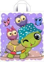 Пакет с петлевой ручкой (42х38)-37 Черепашка ТИКО 50/300 Пакет с петлевой ручкой (42х38)-37 Черепашка ТИКО 50/300