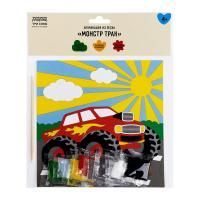 Аппликация из песка Монстр трак ТРИ СОВЫ 1/3/45 Аппликация из песка Монстр трак ТРИ СОВЫ 1/3/45