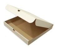 Коробка под пиццу 333х333х40мм Т21 профиль В белая гофро 50/750 Коробка под пиццу 333х333х40мм Т21 профиль В белая гофро 50/750