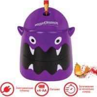 Точилка электрическая ЮНЛАНДИЯ "Монстрик", питание от 4 батареек АА, доп. сменное лезвие 1/12/48 Точилка электрическая ЮНЛАНДИЯ "Монстрик", питание от 4 батареек АА, доп. сменное лезвие 1/12/48