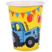 Стакан бумажный 250мл С днем рождения! Трактор 10/10 Стакан бумажный 250мл С днем рождения! Трактор 10/10