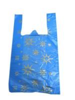 Пакет Майка ПНД Звезды синяя (32+16)х60-17 МП 100/1500 Пакет Майка ПНД Звезды синяя (32+16)х60-17 МП 100/1500