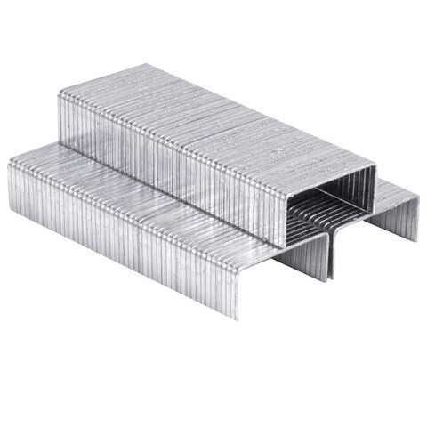 Скобы №24/6 1000шт STAFF Китай 1/10/500 Скобы №24/6 1000шт STAFF Китай 1/10/500