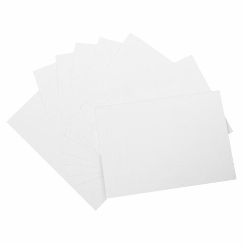 Белый картон 08л А4 немелованный в пакете ПИФАГОР 1/60 Белый картон 08л А4 немелованный в пакете ПИФАГОР 1/60