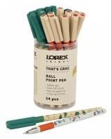 Ручка шариковая масляная синяя 0,5мм LOREX KIDS THAT'S CROC 1/24 Ручка шариковая масляная синяя 0,5мм LOREX KIDS THAT'S CROC 1/24