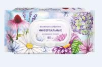 Салфетки влажные универсальные Гортензия с пластиковым клапаном (80) 1/14 Салфетки влажные универсальные Гортензия с пластиковым клапаном (80) 1/14