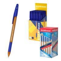 Ручка шариковая синяя узел 0,7мм с грипом ERICH KRAUSE R-301 Amber 1/50 Ручка шариковая синяя узел 0,7мм с грипом ERICH KRAUSE R-301 Amber 1/50