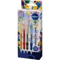 Ручка шариковая автомат синяя 0,7мм линия корпус ассорти Opal Centrum 1/12/144 Ручка шариковая автомат синяя 0,7мм линия корпус ассорти Opal Centrum 1/12/144