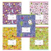 Тетрадь 24л Яркий микс линия BRAUBERG Тетрадь 24л Яркий микс линия BRAUBERG