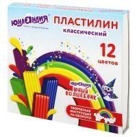Пластилин 12цв 240г классический, стек ЮНЛАНДИЯ Юный волшебник 1/16 Пластилин 12цв 240г классический, стек ЮНЛАНДИЯ Юный волшебник 1/16