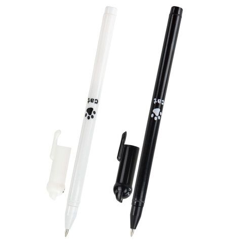 Ручка фигурная шариковая корпус ассорти, СИНЯЯ, узел 0,7мм ЮНЛАНДИЯ Котик 1/12 Ручка фигурная шариковая корпус ассорти, СИНЯЯ, узел 0,7мм ЮНЛАНДИЯ Котик 1/12