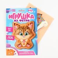 Игрушка из фетра Котенок 1/10