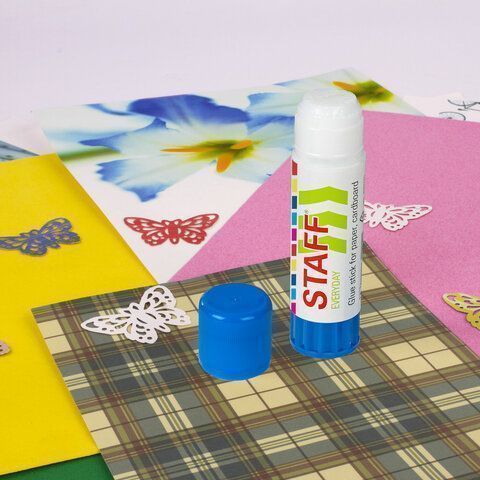 Клей-карандаш 21г STAFF 1/24/648 Клей-карандаш 21г STAFF 1/24/648