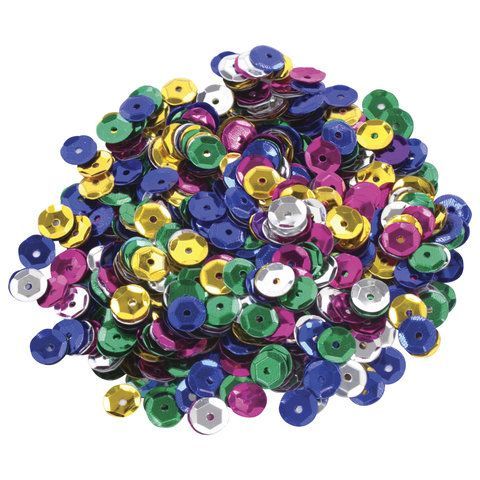 Пайетки для творчества КЛАССИКА, ЦВЕТ АССОРТИ, 6мм, 30г., 5 цветов, ОСТРОВ СОКРОВИЩ (вывод) Пайетки для творчества КЛАССИКА, ЦВЕТ АССОРТИ, 6мм, 30г., 5 цветов, ОСТРОВ СОКРОВИЩ (вывод)