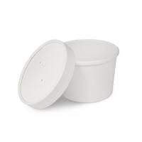 Крышка для супницы 300/500мл d-100мм белая OSQ ROUND BOWL kraft lid 100 30/600 Крышка для супницы 300/500мл d-100мм белая OSQ ROUND BOWL kraft lid 100 30/600