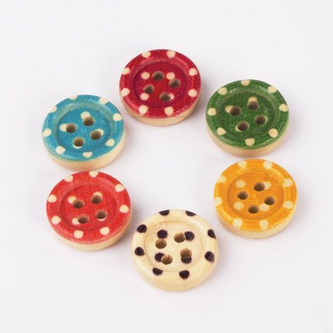 Пуговицы декоративные ГОРОШЕК, дерево, 13мм, 24шт., 6 цветов, ОСТРОВ СОКРОВИЩ (вывод) Пуговицы декоративные ГОРОШЕК, дерево, 13мм, 24шт., 6 цветов, ОСТРОВ СОКРОВИЩ (вывод)