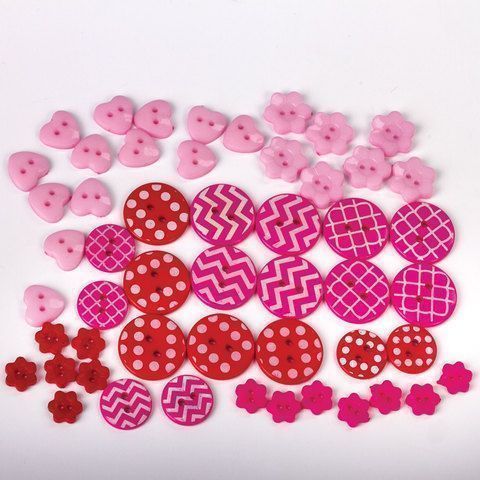 Пуговицы декоративные ОТТЕНКИ РОЗОВОГО, пластик, 52шт., ассорти, ОСТРОВ СОКРОВИЩ (вывод) Пуговицы декоративные ОТТЕНКИ РОЗОВОГО, пластик, 52шт., ассорти, ОСТРОВ СОКРОВИЩ (вывод)